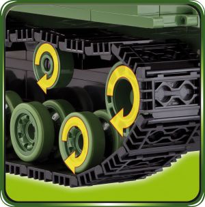 Cobi Mała Armia, Czołg KV-2 (2490) 10