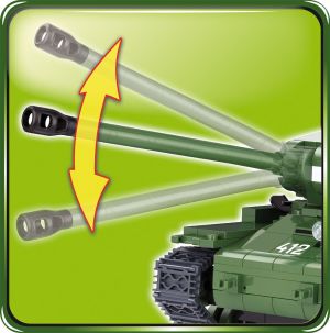 Cobi Mała Armia, Czołg IS-2 (2491) 12