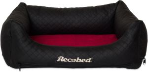 Recobed Kanapa ekoskóra M black/red 1