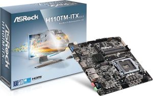 Płyta główna ASRock H110TM-ITX R2.0 (90-MXB4G0-A0UAYZ) 1