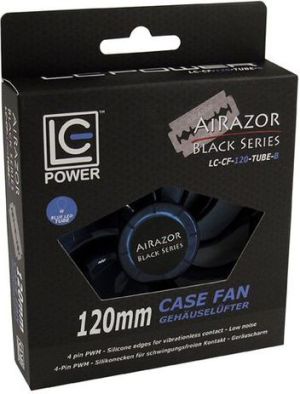 Wentylator LC-Power AiRazor Black Series PWM (LC-CF-120-TUBE-B) 6