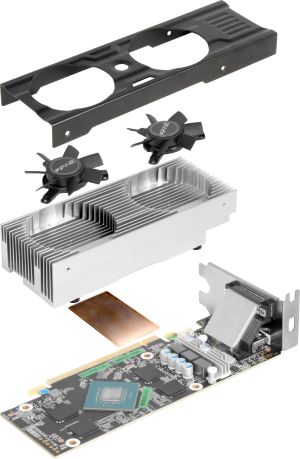 Karta graficzna KFA2 GeForce GTX 1050 Ti OC LP 4GB GDDR5 (128 bit), HDMI, DP, DVI-D, BULK (50IQH8DSP2MK) 9