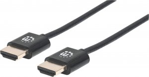 Kabel Manhattan HDMI - HDMI 1.8m czarny (394369) 1