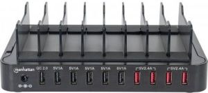 Ładowarka Manhattan 10x USB-A 2.4 A (180009) 3