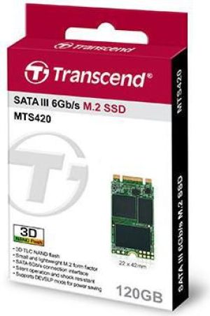 Dysk SSD Transcend MTS420 120GB M.2 2242 SATA III (TS120GMTS420) 2
