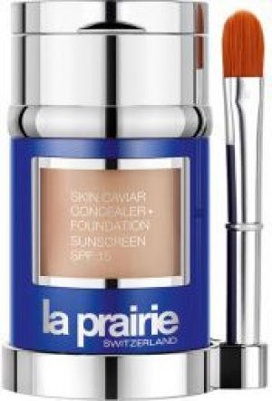 La Prairie Skin Caviar Concealer Foundation SPF15 podkład kawiorowy w kremie z korektorem Honey Beige 30ml 3