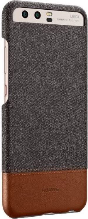 Huawei Etui HUAWEI P10 Plecki Skóra-Filc Brązowe (51991892) 2