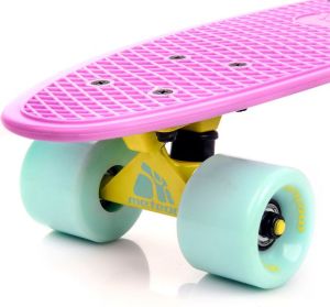 Deskorolka Meteor Fiszka Pennyboard Pastelowy Różowy/Miętowy/Żółty (23692) 3