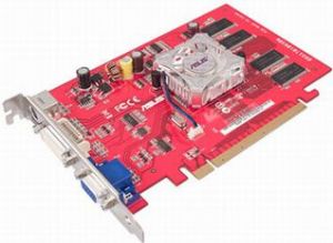 Karta graficzna Asus EAX1050/TD/128M 128MB TV/DVI OEM 1