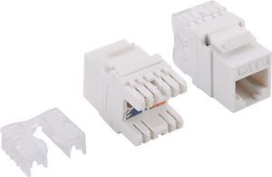 LogiLink Keystone Jack, RJ45, CAT.6a, UTP (NK4005) 1