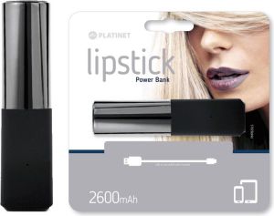 Powerbank Platinet Lipstick 2600mAh Srebrny 2