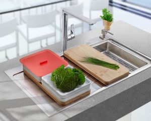 Zlewozmywak Teka Zlewozmywak 1-komorowy Zenit z ociekaczem 78 x 52cm lewy stalowy (12139012) 3