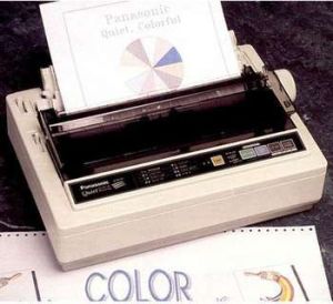 Drukarka igłowa Panasonic KX P 2130 + taśma czarna 2