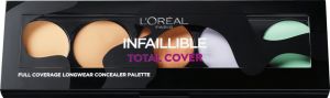 L’Oreal Paris Infallible Total Cover Concealer Palette paleta korektorów do twarzy 10g 1