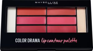 Maybelline  Color Drama Lip Contour Palette paleta do konturowania ust Blushed Bombshell 4g 1