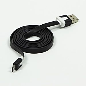 Kabel USB Logo USB-A - 1 m Czarny 1