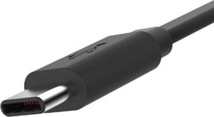 Kabel USB Logo USB-A - USB-C 1 m Czarny 6