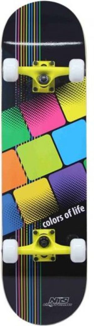 Deskorolka Nils Extreme CR3108SB color of life (16-3-047) 3