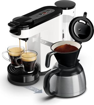 Ekspres na kapsułki Philips Senseo Switch HD 7892/00 Biały 2