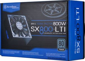 Zasilacz SilverStone SFX-L Form Factor 800W (SST-SX800-LTI) 15