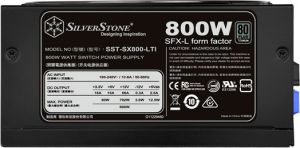 Zasilacz SilverStone SFX-L Form Factor 800W (SST-SX800-LTI) 7