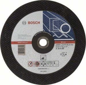 Bosch TARCZA TNĄCA 300*25,4*2,8 M DO PRZECINAREK 1