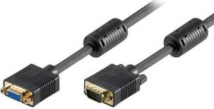 Kabel MicroConnect D-Sub (VGA) - D-Sub (VGA) 5m czarny (MONGH5FB) 1