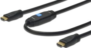 Kabel MicroConnect HDMI - HDMI 10m czarny (HDM191910V1.4A) 1