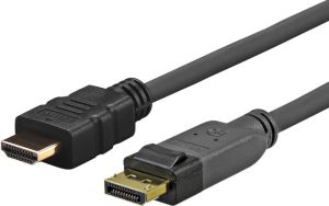 Kabel VivoLink DisplayPort - HDMI 0.5m czarny (PRODPHDMI0.5) 1