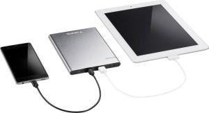 Powerbank Varta Portable Slim 12000 mAh Srebrny  (57966101111) 7