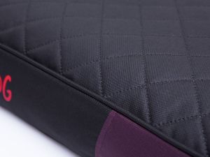 Hobbydog Legowisko Victoria - Bordowy z czarnym materacem XXL 4