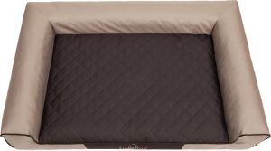 Hobbydog Legowisko Victoria - Beż z brązowym materacem XL 2