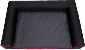 Hobbydog Legowisko Victoria - Czarny z grafitowym materacem XL 2