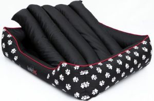 Hobbydog Legowisko Prestige - Czarne w łapki XXL 4