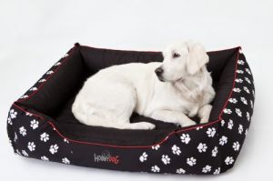 Hobbydog Legowisko Prestige - Czarne w łapki XXL 7