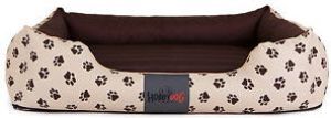 Hobbydog Legowisko Prestige - Beż w łapki XXL 3