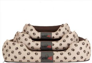 Hobbydog Legowisko Prestige - Beż w łapki XXL 4