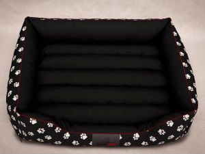 Hobbydog Legowisko Prestige - Czarne w łapki L 2