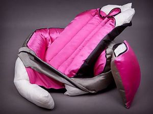 Hobbydog Legowisko York - Różowe M 4