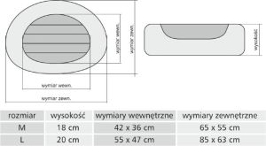 Hobbydog Legowisko York - Różowe M 5