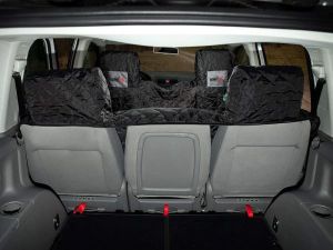 Hobbydog 220 Pokrowiec Samochodowy Z Bokami Czarny 3