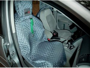 Hobbydog 220 Pokrowiec Samochodowy Z Rzepem Szary 3