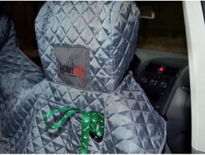 Hobbydog 220 Pokrowiec Samochodowy Z Rzepem Szary 4