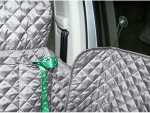 Hobbydog 220 Pokrowiec Samochodowy Z Bokami Szary 2