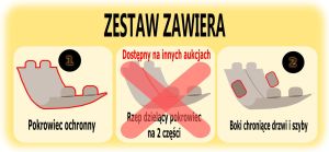 Hobbydog 220 Pokrowiec Samochodowy Z Bokami Szary 8