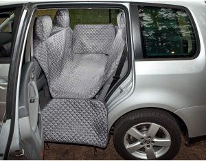 Hobbydog 160 Pokrowiec Samochodowy Z Bokami Szary 5