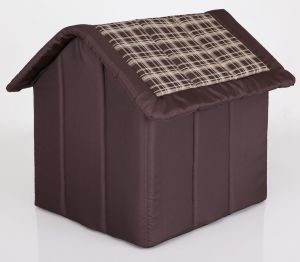 Hobbydog Buda w kratę - brązowa R1 4