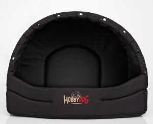 Hobbydog Budka Suflera - Czarna w łapki R3 2