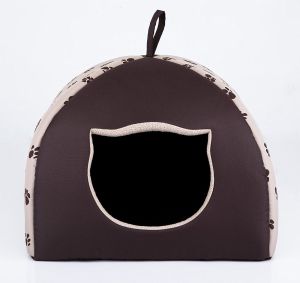 Hobbydog Budka Igloo - Beż w łapki R1 2