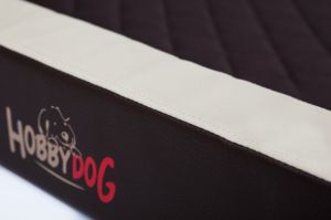Hobbydog Legowisko Deluxe - Beżowo-brązowe XL 5